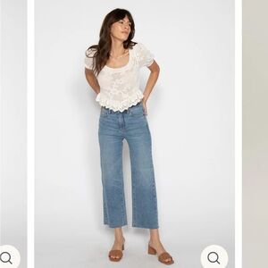 Oliver Logan Aberdeen Wide-Leg Jeans in Classic Vintage Size 30